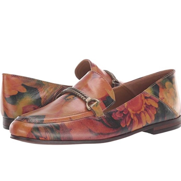 Patricia Nash Fia floral leather multicolor Loafers 6.5 - Picture 2 of 15